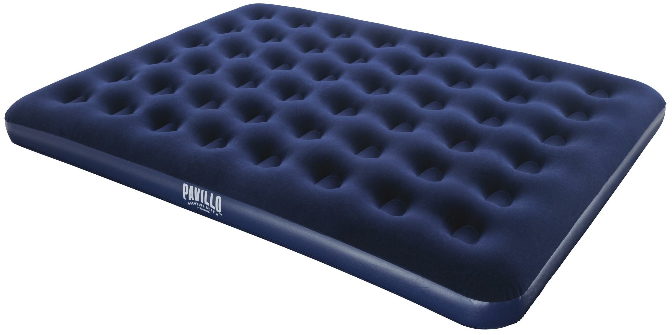Надувной матрас PAVILLO Flocked Air Bed, 203х152 см, синий