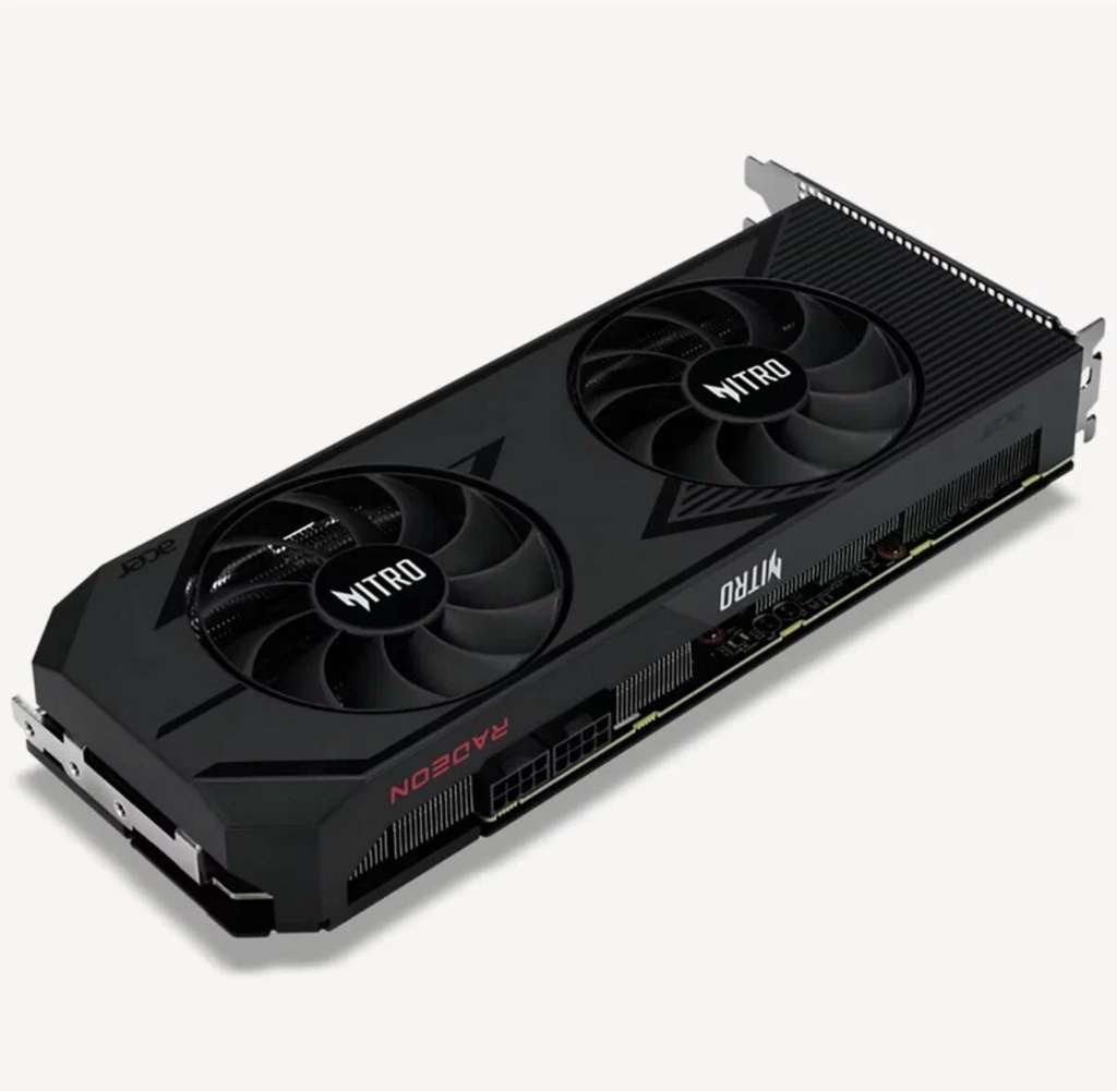 Видеокарта Acer RX7600XT NITRO OC 16GB GDDR6 128bit 3xDP HDMI 2FAN RTL