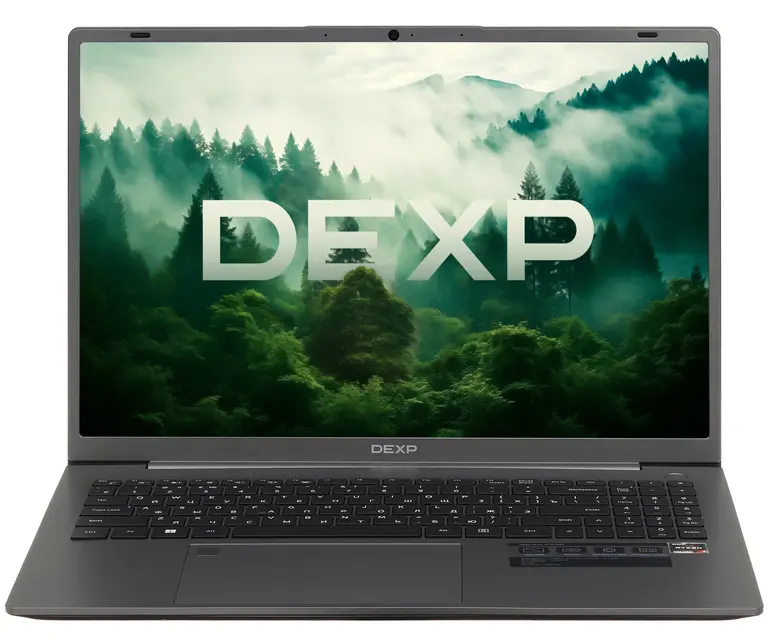 Ноутбук DEXP Atlas M16-A7W303 (16", AMD R7 5800U, 16 ГБ 512 ГБ, AMD Radeon Vega 8, Windows 11 Home)