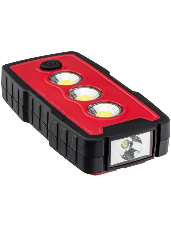 Светодиодный фонарик REV LED COB, на батарейках, 7 Вт