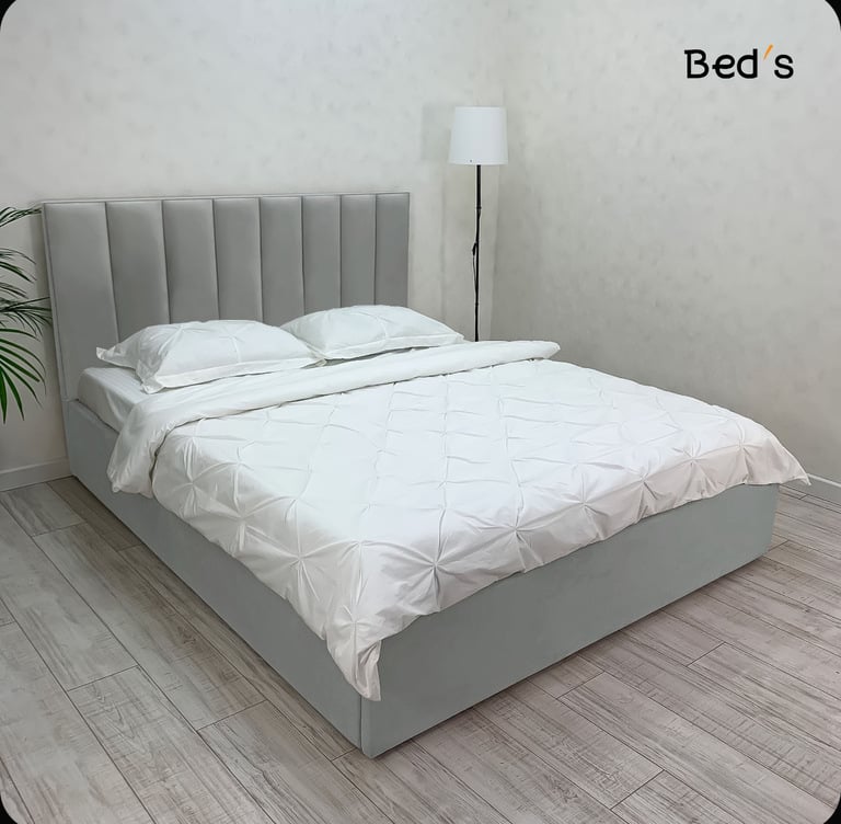 Кровать Bed's "Филадельфия" 180х200 двуспальная с подъемным механизмом и ящиком для белья (с картой OZON)