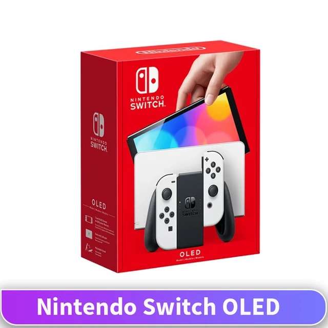 Портативная игровая приставка Nintendo Switch OLED 64 ГБ, белая