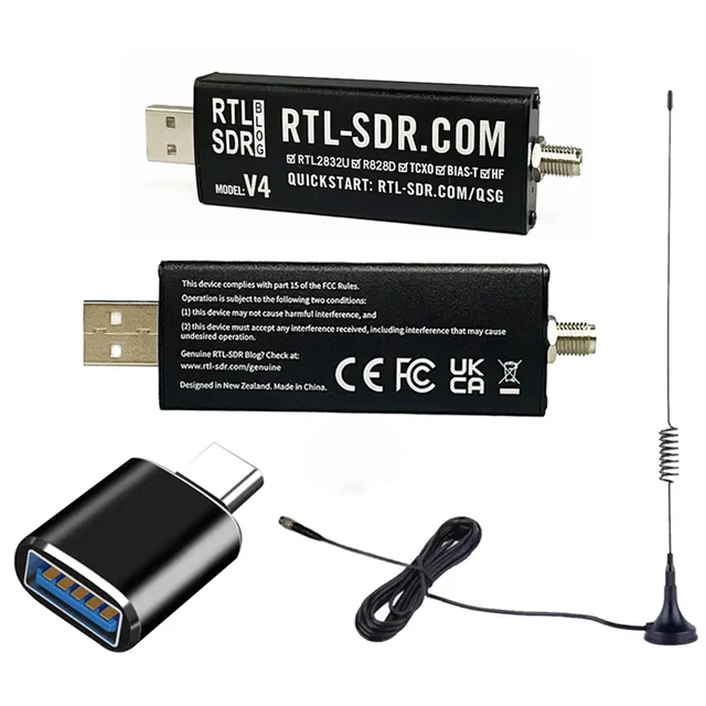 Радиоприемник SDR V4 HTOOL, Золотистый