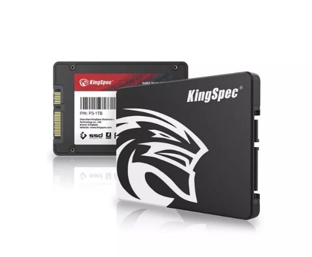 Внутренний SSD Kingspec P3-256, 256 Гб, 2.5", 550/520 (цена с ВБ кошельком 1245₽)