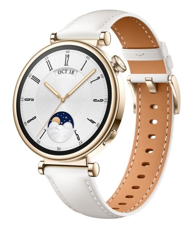 Смарт-часы HUAWEI Watch GT4 41mm Aurora White Leather (ARA-B19)