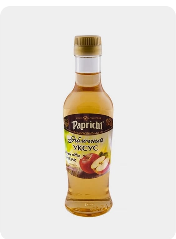 Уксус яблочный Paprichi, 220 мл 6%