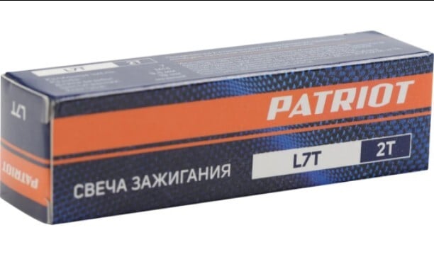 Свеча для 2-х тактных двигателей L7T (шестигранник 19) PATRIOT 841102210