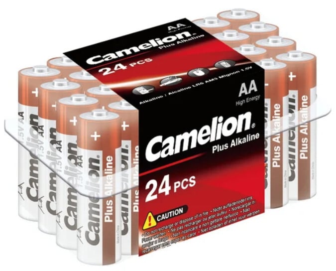 Батарейки Camelion Plus Alkaline АА (LR6) 24 шт.