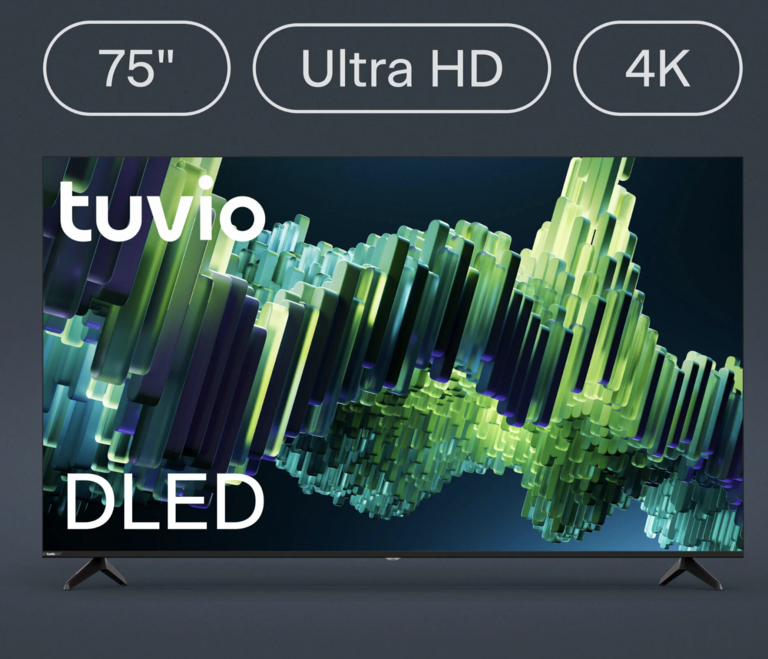 ТВ Tuvio TD75UFBCV5 75’’ 4К Google TV (цена может отличаться в зависимости от аккаунта)