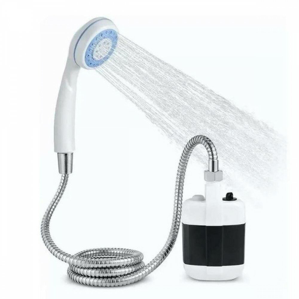 "URM Походный переносной душ Portable Outdoor Shower с акуммулятором и USB зарядкой "
