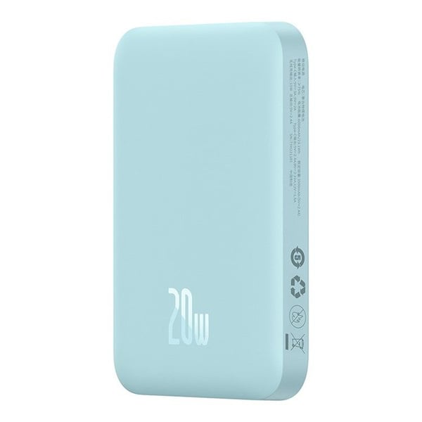 Внешний аккумулятор Baseus Magnetic Mini Air 6000 мАч Galaxy Blue