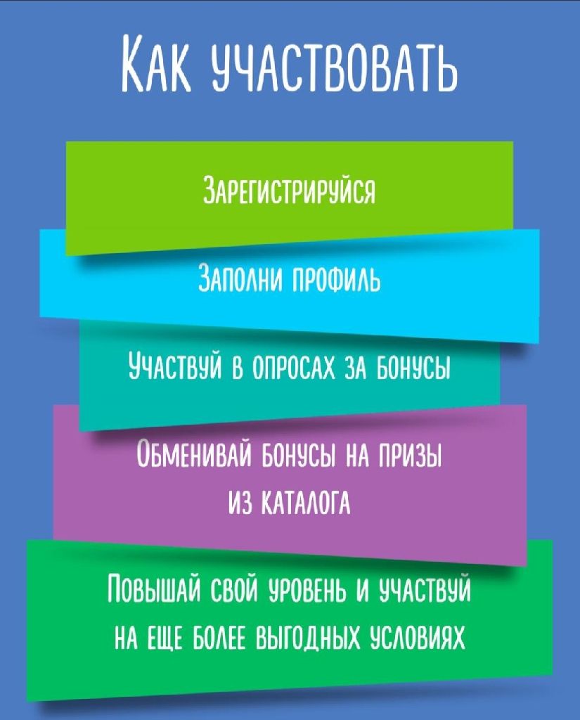 Получай подарки за участие в опросах