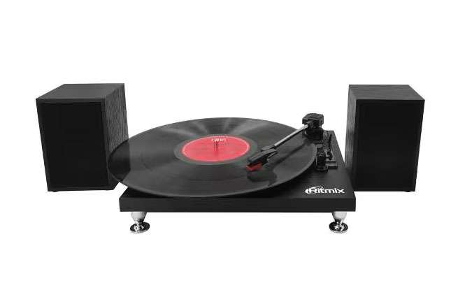 Проигрыватель виниловых дисков Ritmix LP-240 Black Wood