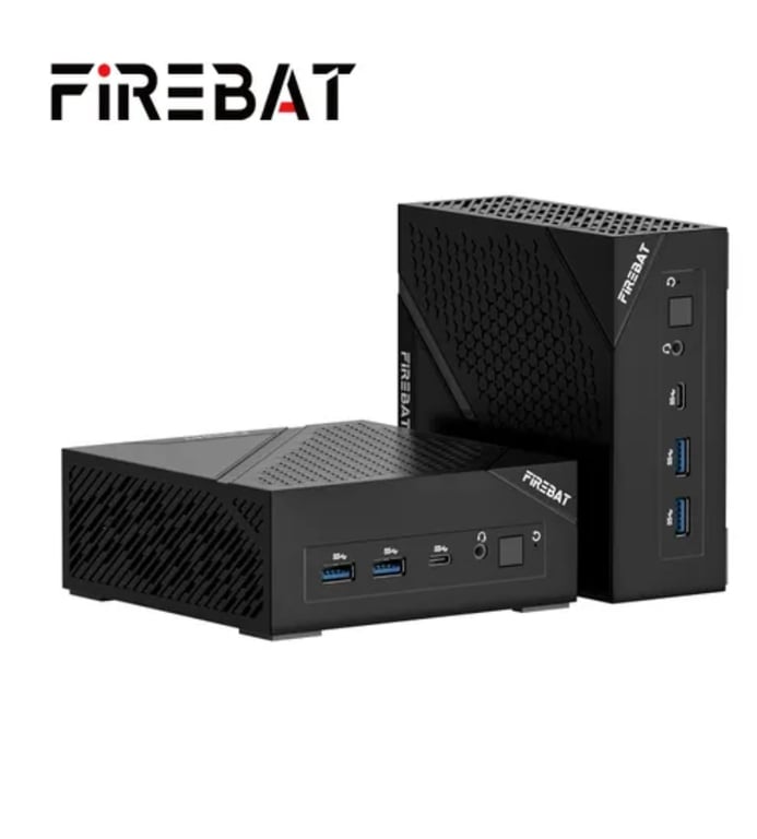 Мини-ПК FIREBAT AM02 (AMD Ryzen 5 6600H, RAM 16 ГБ, SSD 512 ГБ, AMD Radeon 660M, Windows 11 Pro), с Озон картой + 914₽ пошлина