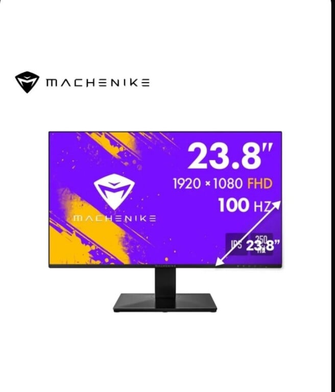 Монитор Machenike 23.8" MKF24F100, IPS, FULL HD, 100 Гц, VESA 100, с картой озон