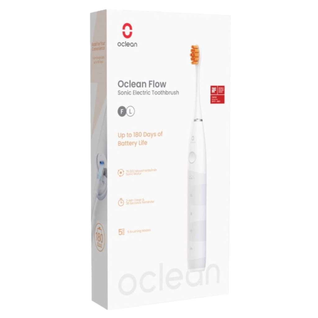 Электрическая зубная щётка oclean flow white (1049₽ с бонусами)