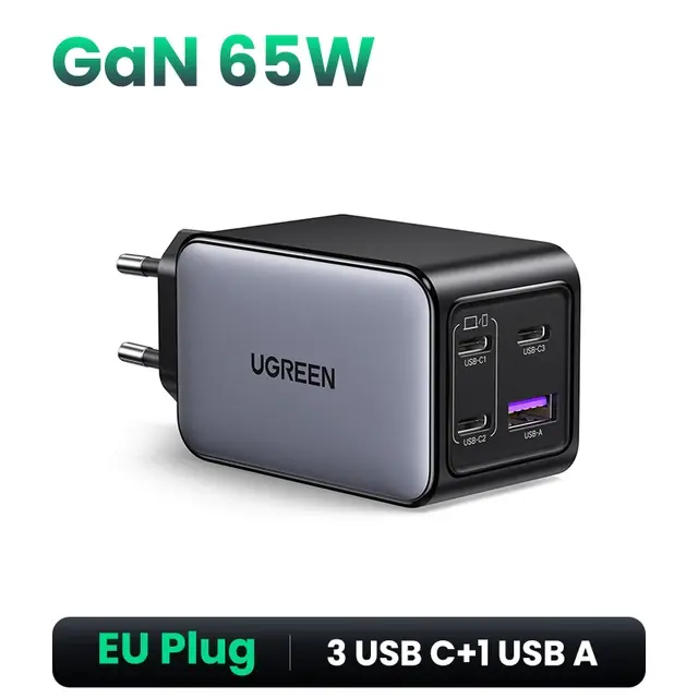 Зарядное устройство Ugreen X559 GaN Nexode, 65W