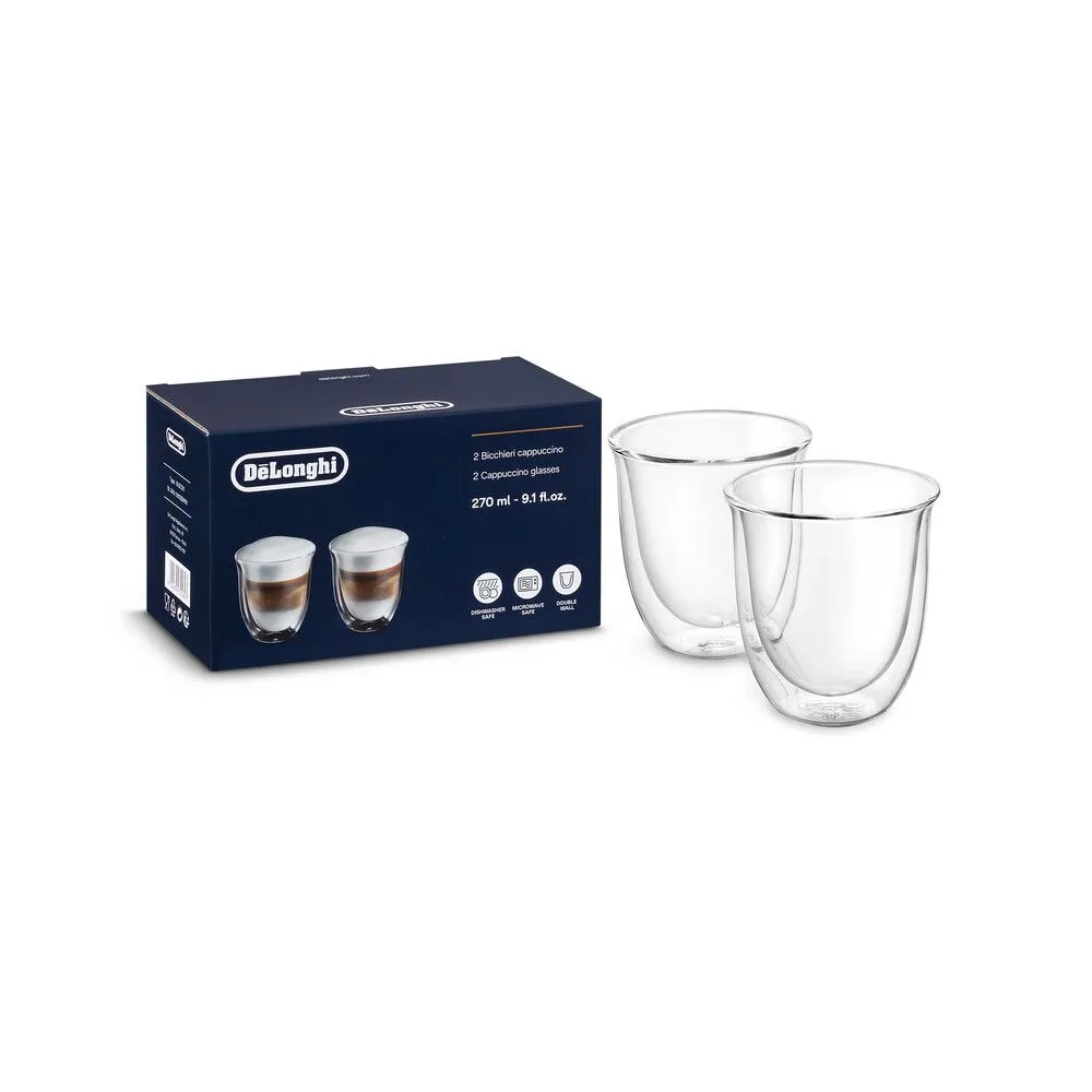 Чашки для капучино DeLonghi Cappucino cups, 2 шт.