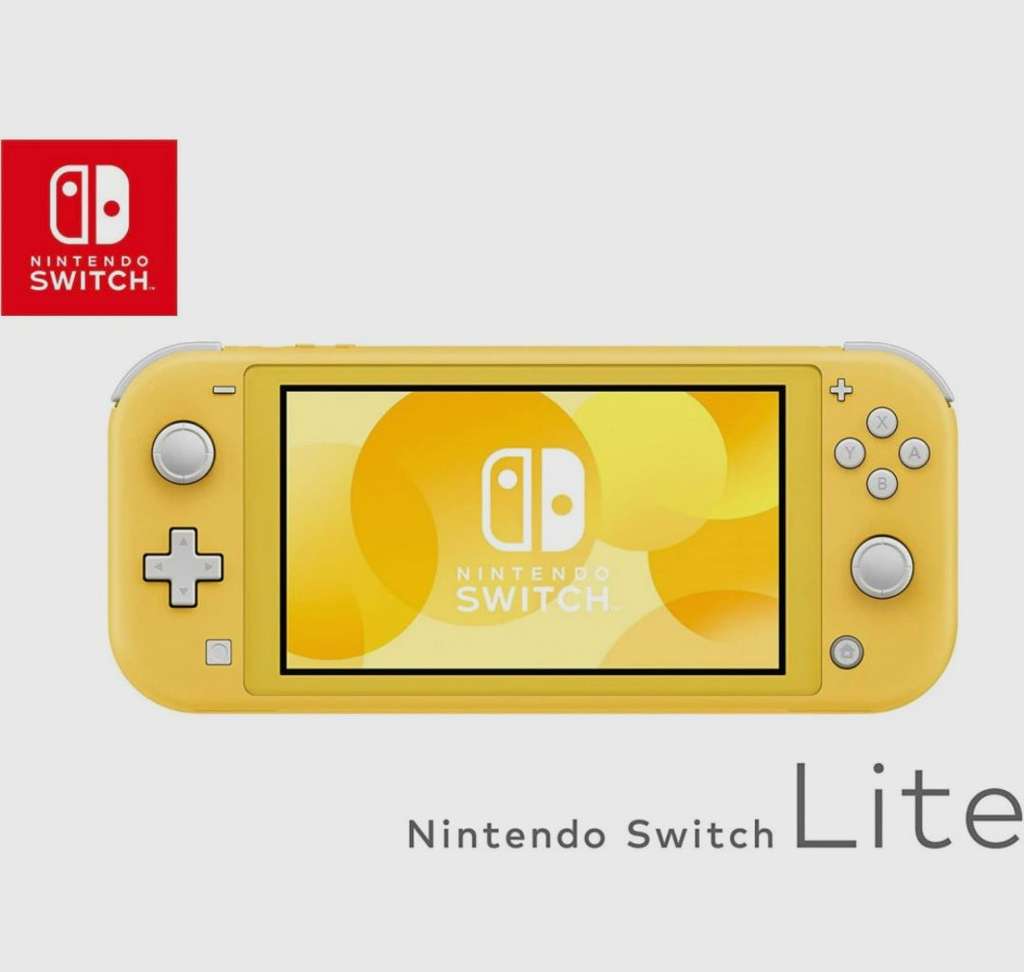 Консоль Nintendo swich lite yellow (цена с ozon картой) (из-за рубежа)