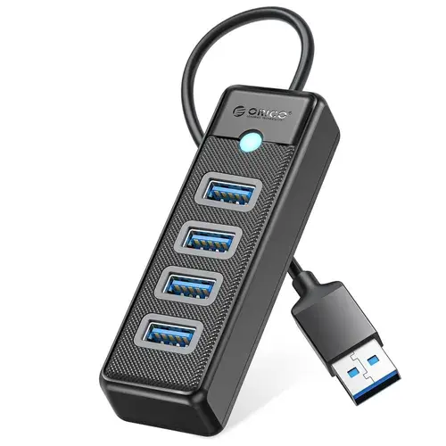 USB-концентратор ORICO USB 3.0 4 порта (цена с озон картой, из-за рубежа)