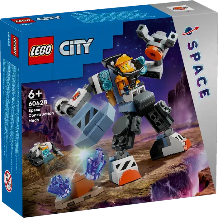 [Мск и м/б др.] Конструктор LEGO City 60428 Космический робот-строитель, 140 дет. (цена с Я.Пэй/Альфой, зависит от аккаунта)