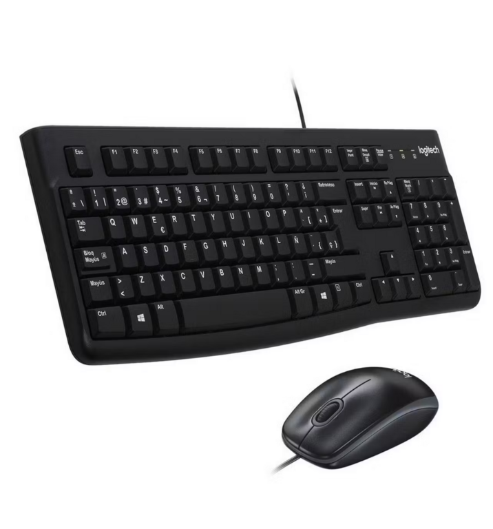 Комплект клавиатура + мышь Logitech MK120 (920-002561)