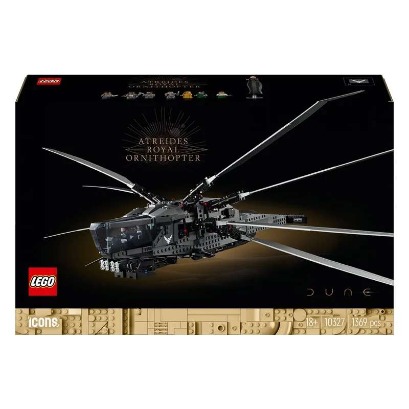 Конструктор LEGO Icons 10327 Dune / Дюна: Королевский орнитоптер Атрейдесов