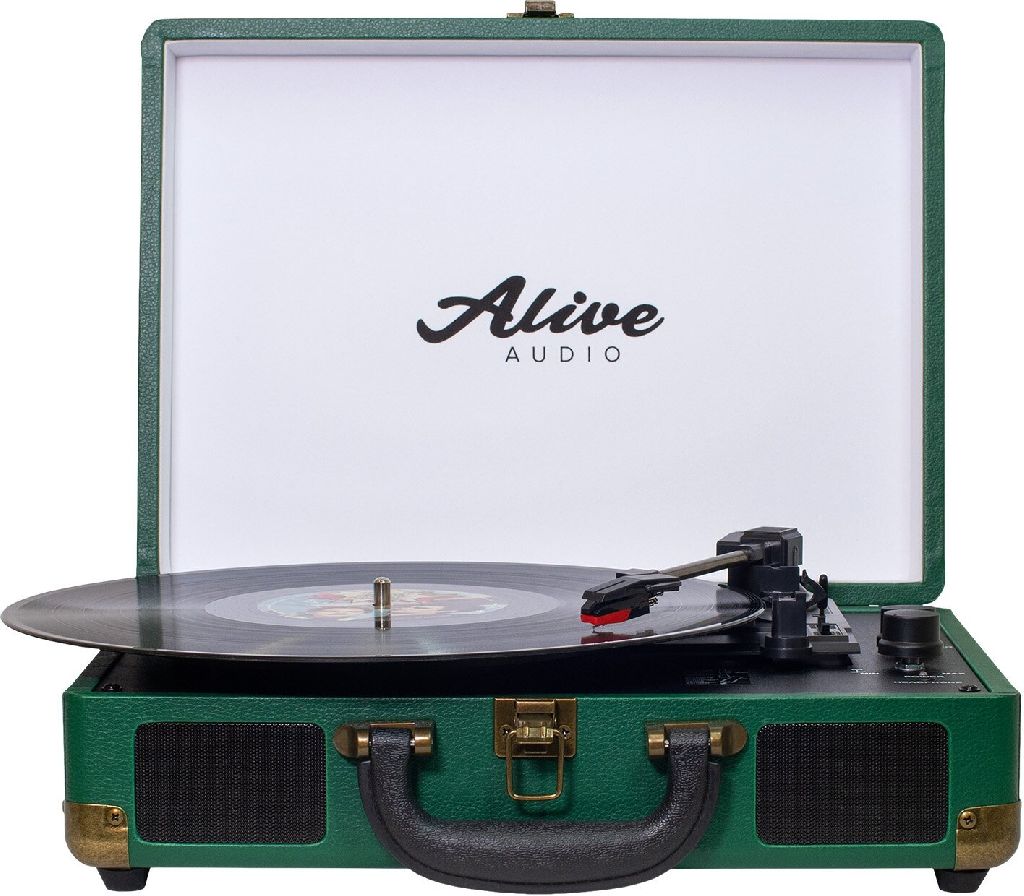 Виниловый проигрыватель Alive Audio GLAM Pine