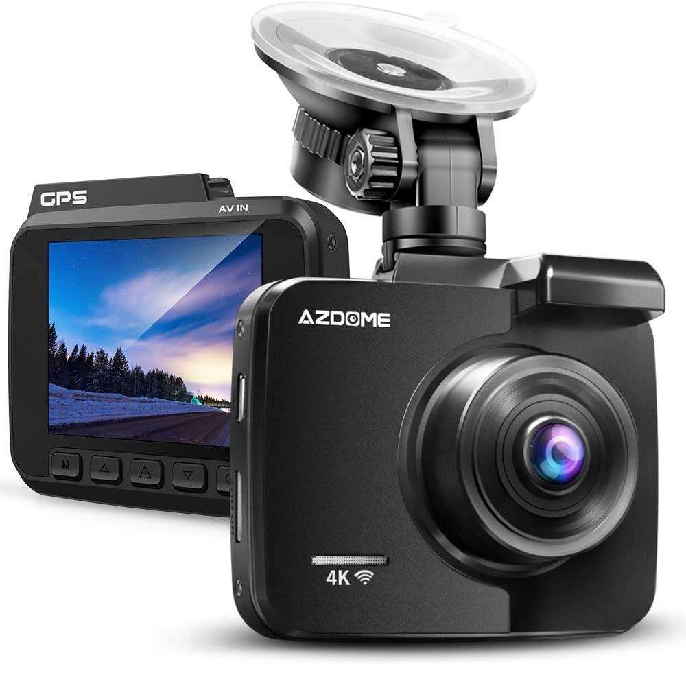 4K Автомобильный видеорегистратор AZDOME GS63H c дисплеем