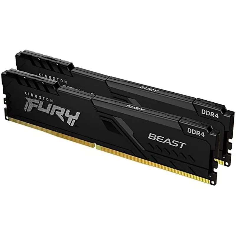 Оперативная память Kingston FURY Beast 32Gb(2х16) 2400MHz DDR4 DIMM (с Озон картой, из-за рубежа)