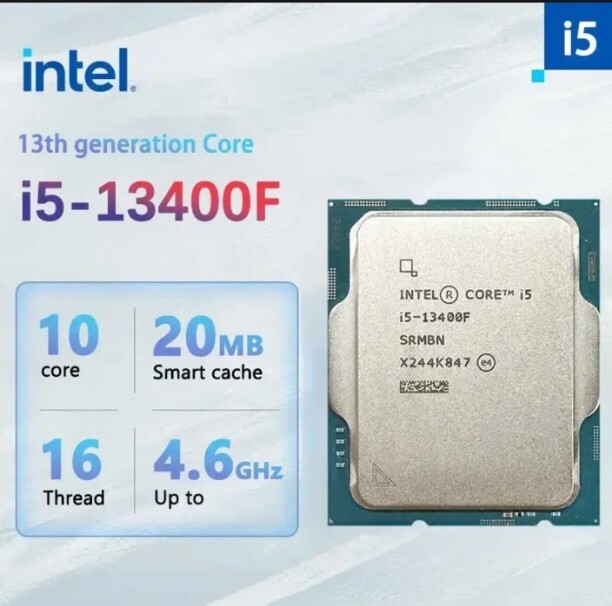 Процессор для ПК Intel i5 13400f (доставка из Китая)