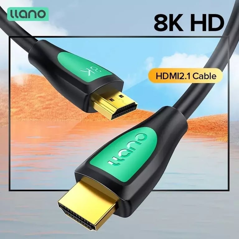 Кабель HDMI 2.1 LLANO 5 м (цена с ОЗОН картой)