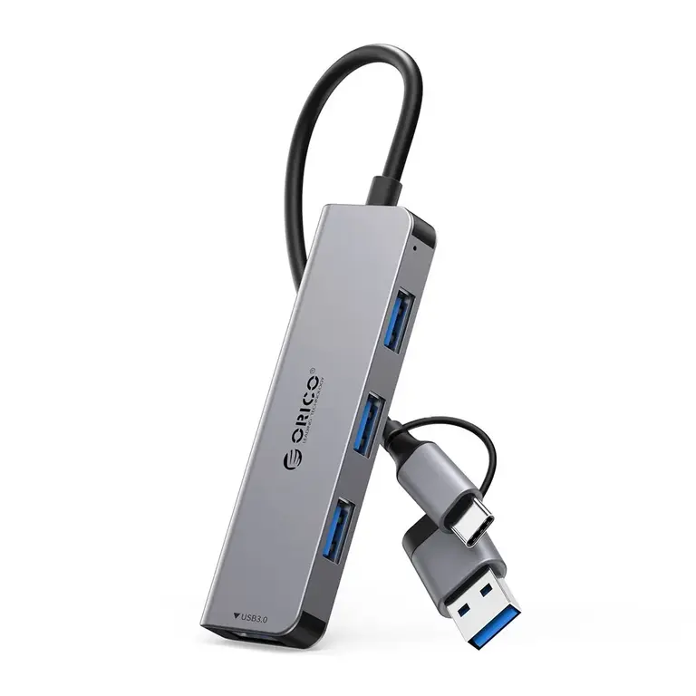 USB-концентратор Orico USB 3.0, 4 порта USB-A 3.0 (с Озон картой)