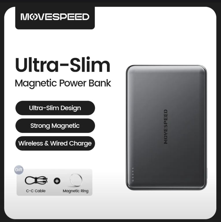Беспроводной внешний аккумулятор movespeed 5000mAh