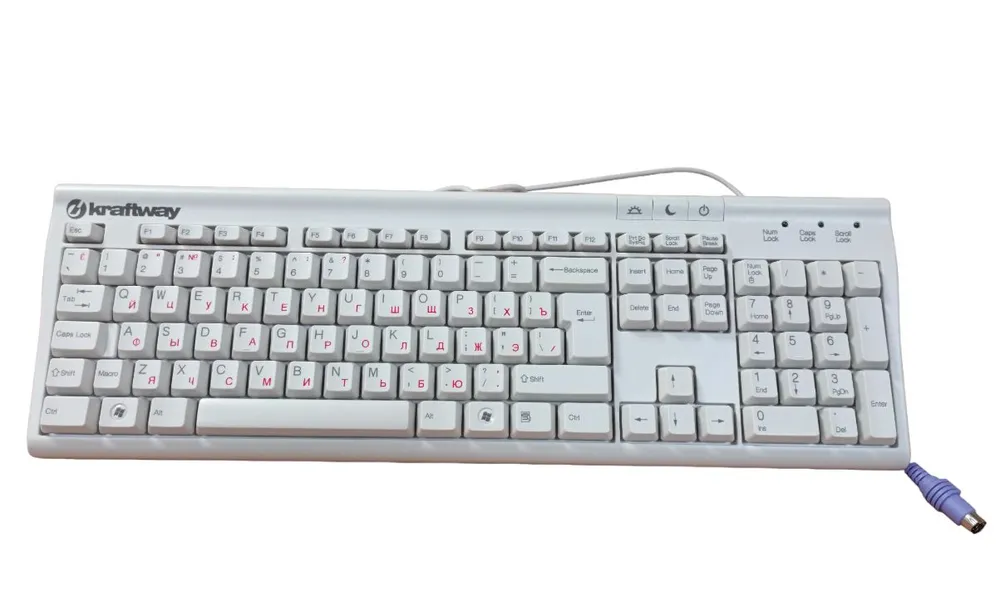 Клавиатура мембранная Chicony KB-9810 (PS/2)