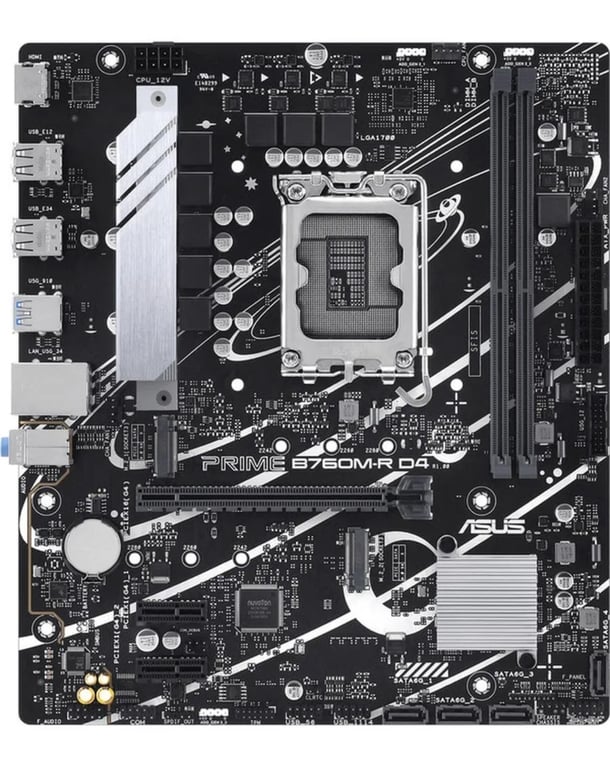 Материнская плата PRIME B760M-R D4 ASUS