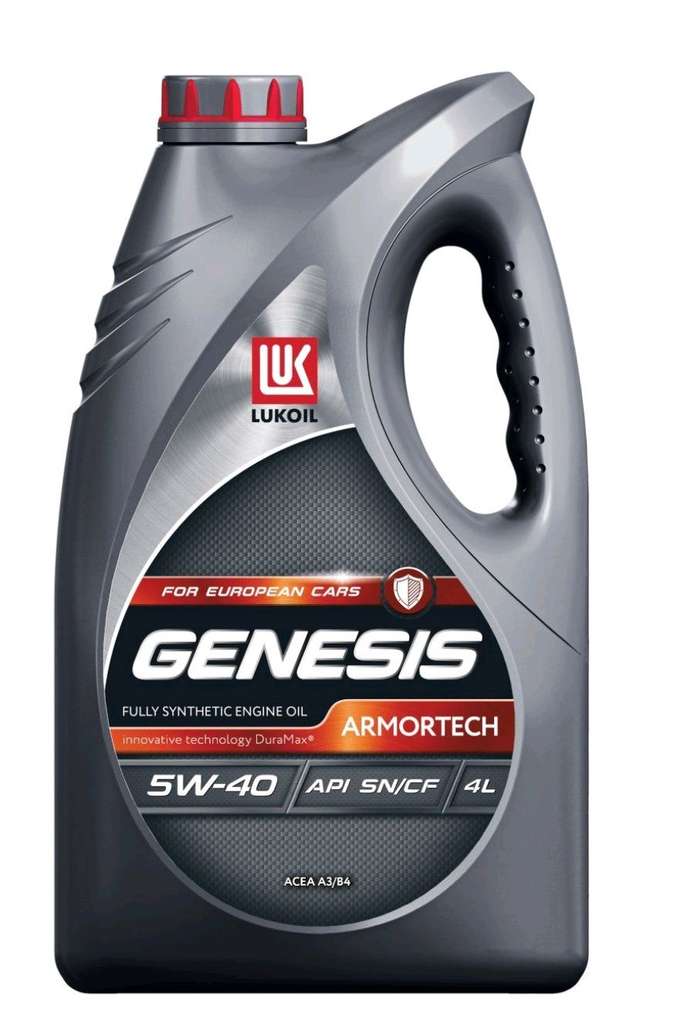 Моторное масло Lukoil Genesis Armortech(Europe) 5W40 4л +227спасибо