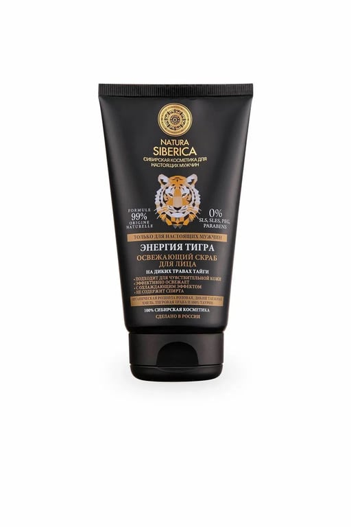 Мужской скраб для лица NATURA SIBERICA MEN