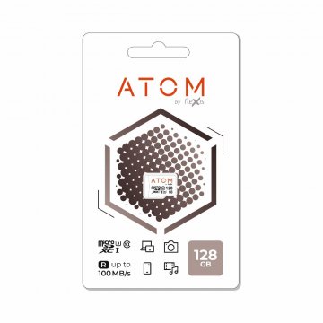 Карта памяти Atom microSDXC 128GB (с баллами 560)