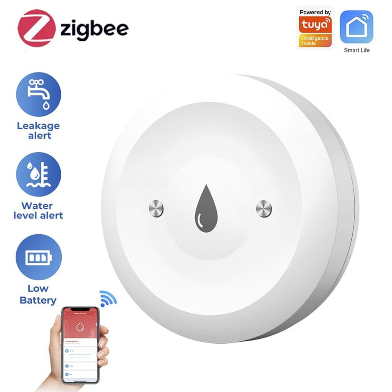 Умный датчик протечки воды c Zigbee