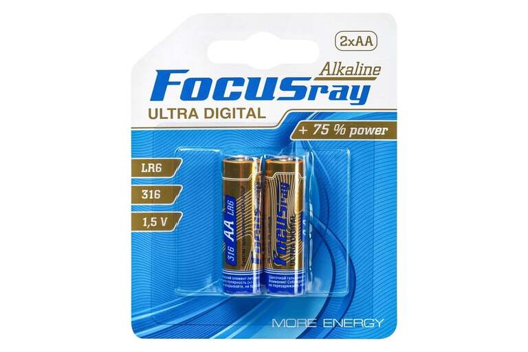 Батарейки Focusray ULTRA DIGITAL LR6 Емкость 3000mAh