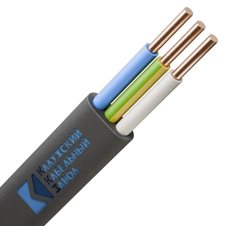 Кабель ГОСТ ККЗ ВВГ-Пнг А LS 3x1,5 100м KKZ40-00000515