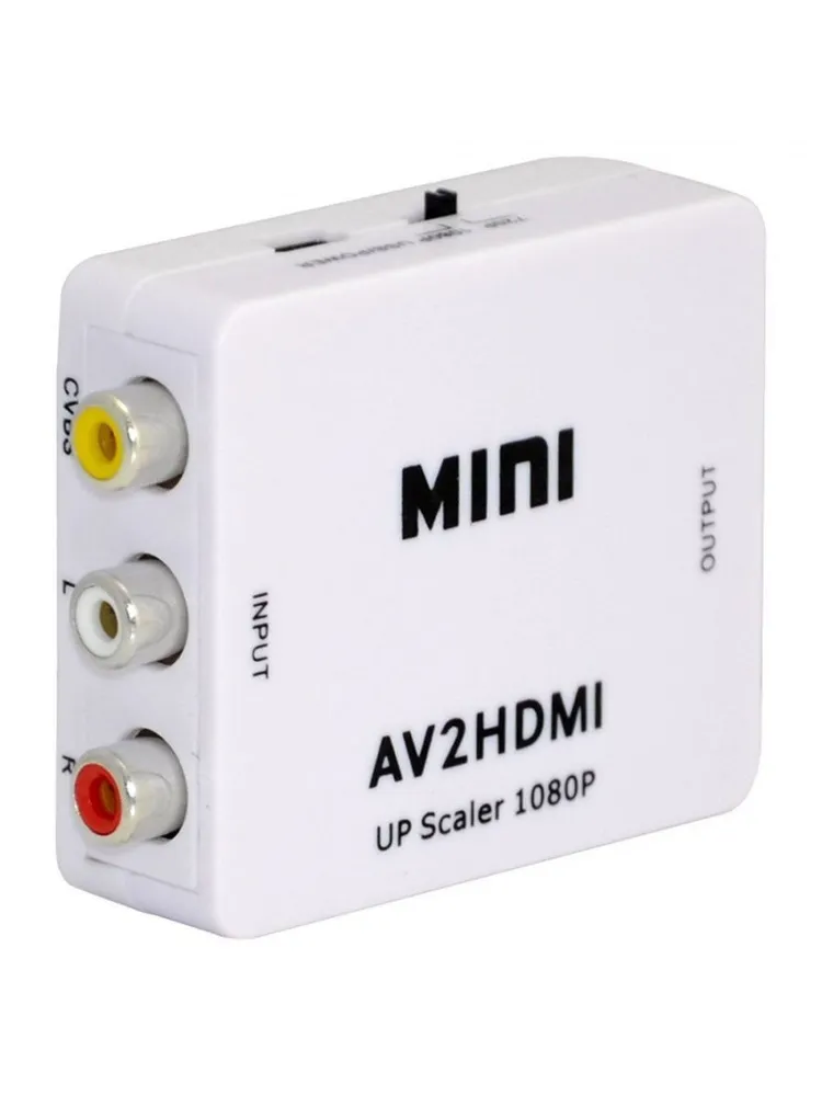 Конвертер из AV в HDMI ( AV2HDMI)/ переходник