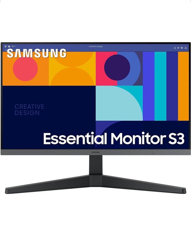 Монитор Samsung LS24C330, 24", Fullhd, IPS, 100 Гц (с Озон картой) + возврат 1600 баллов Озон