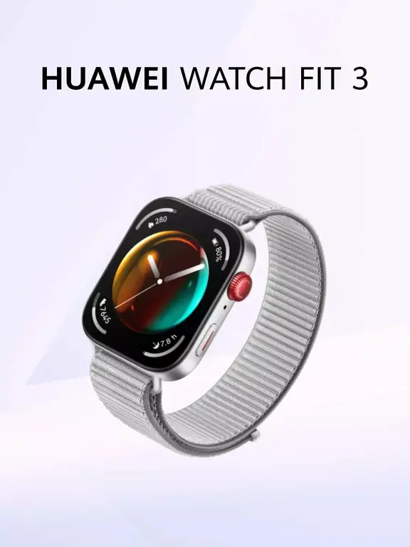 Умные часы Huawei Fit 3 с металлическим браслетом и NFC