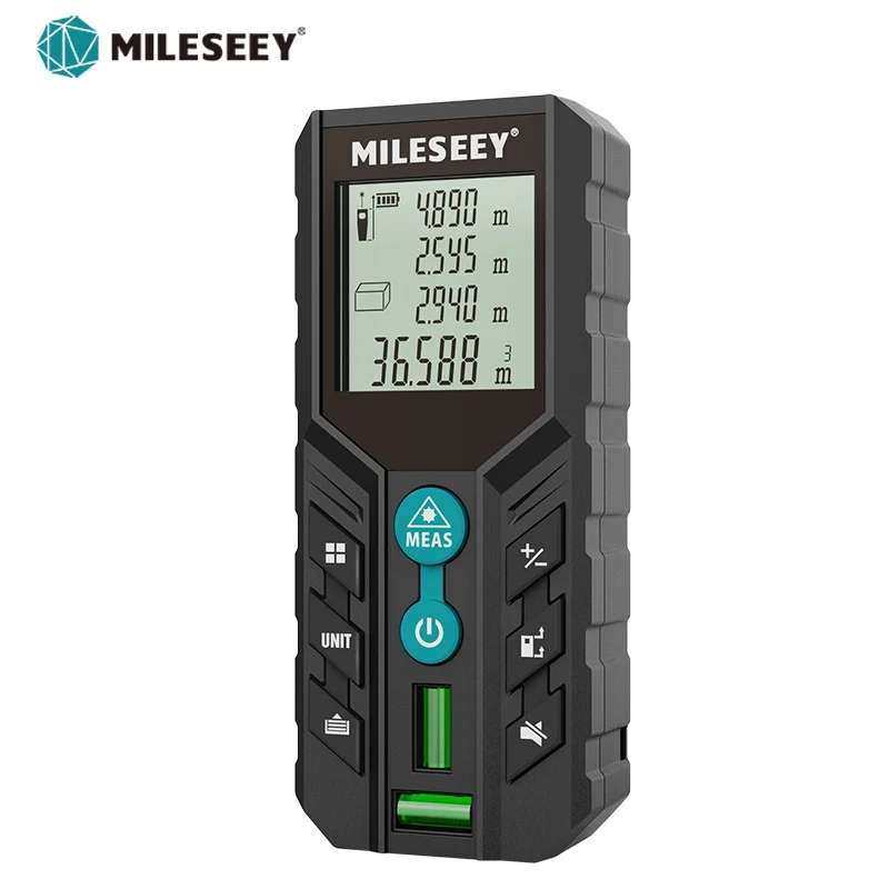 Лазерный дальномер Mileseey D2, 40 м (и другие расстояния)