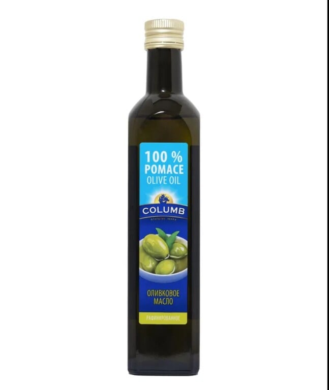 Масло оливковое COLUMB Extra Virgin olive oil, нерафинированное, 500 мл