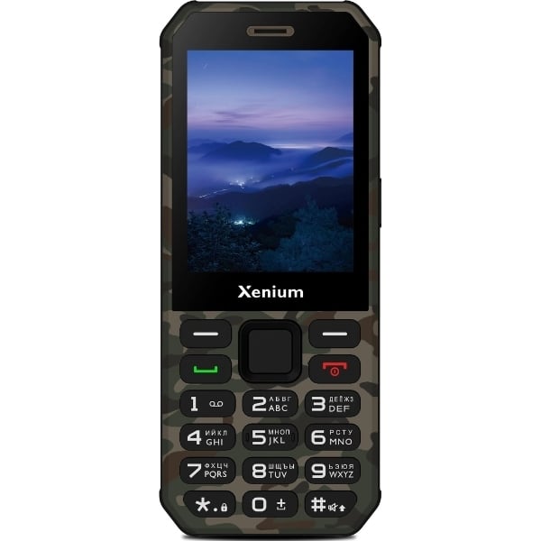 Мобильный телефон Philips Xenium X300 Green Camouflage