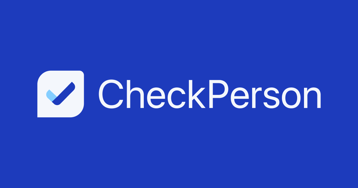 Check person