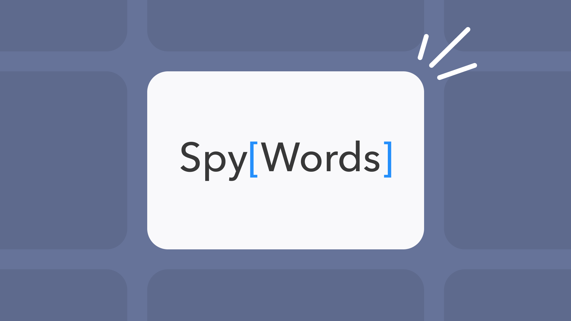 Spy words